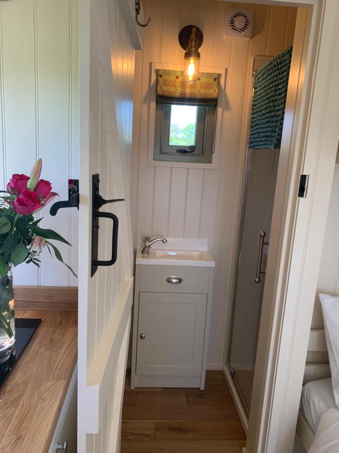 The Woolly Sheep Shepherd Huts Whitland Exterior photo